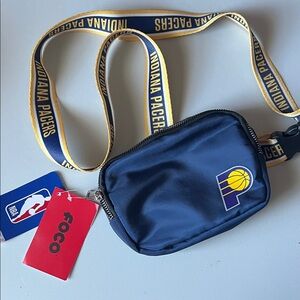NWT FOCO Indiana Pacers Navy Belt Bag